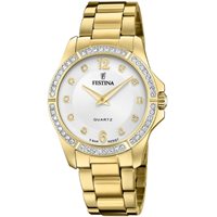 Reloj Festina Mujer Mademoiselle in Acero chapado en oro amarillo F20596/1 - F20596/1